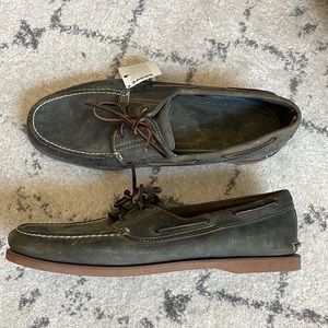 (Timberland) Men’s Classic Leather Boat Shoe, Size 13 NEW